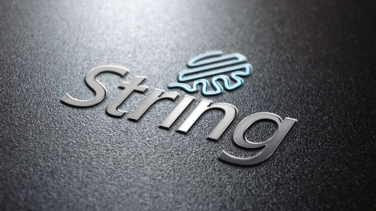 String Logo Design