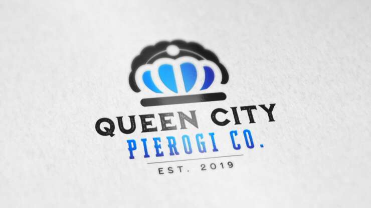 Queen City Pierogi Co. Logo Design
