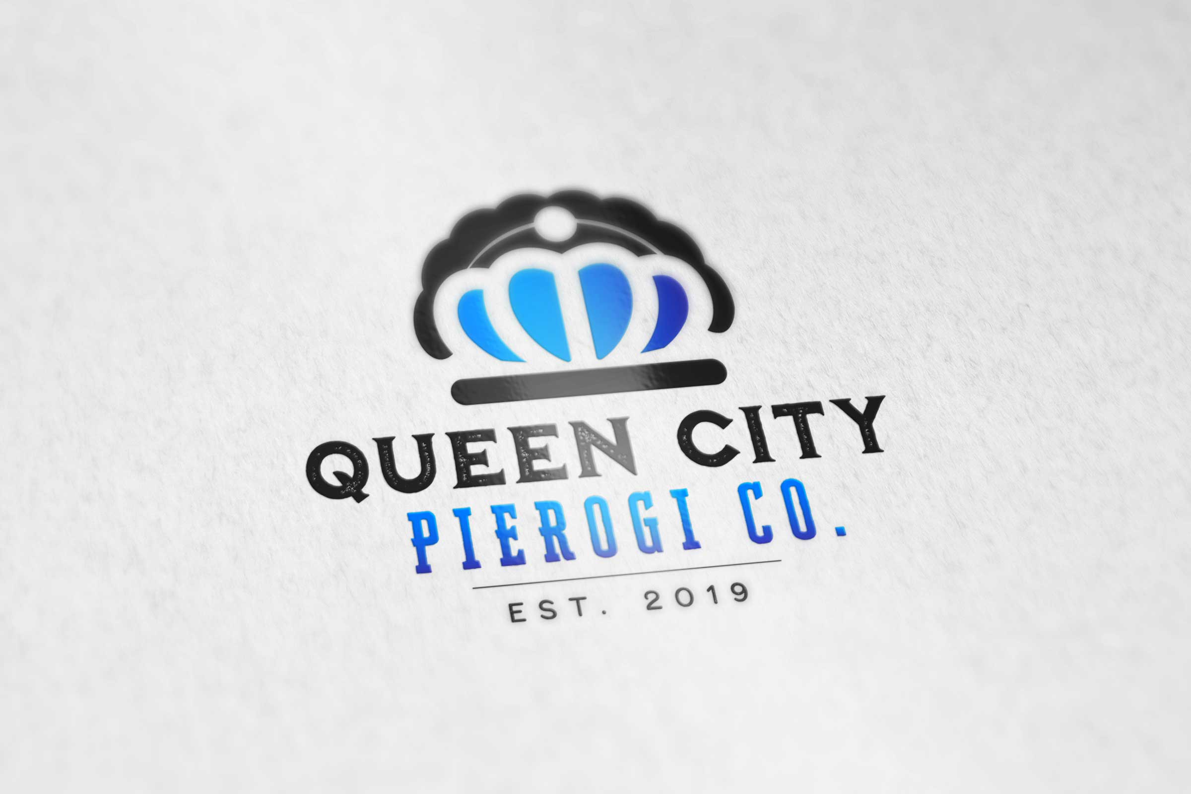 Queen-City-Periogi-co-logo-design
